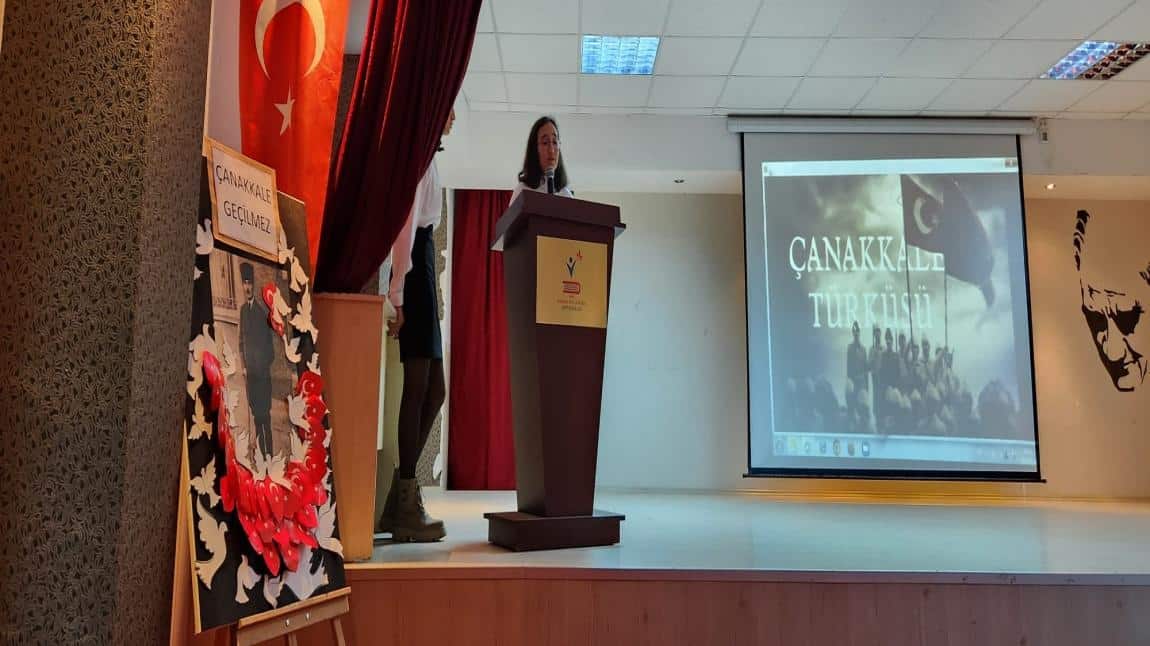Okulumuzda 18 Mart Çanakkale Zaferini ve Şehitlerini Anma Günü Düzenlendi.